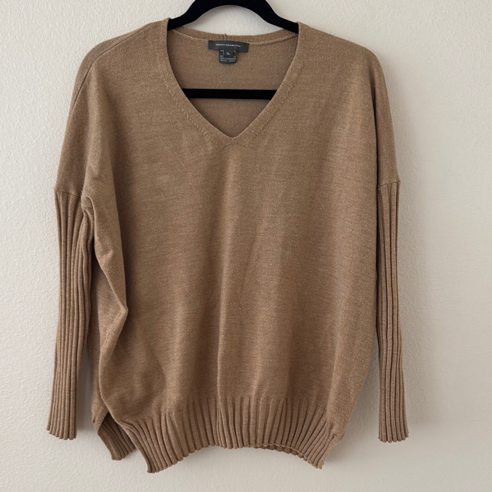 French Connection Tan Sweater